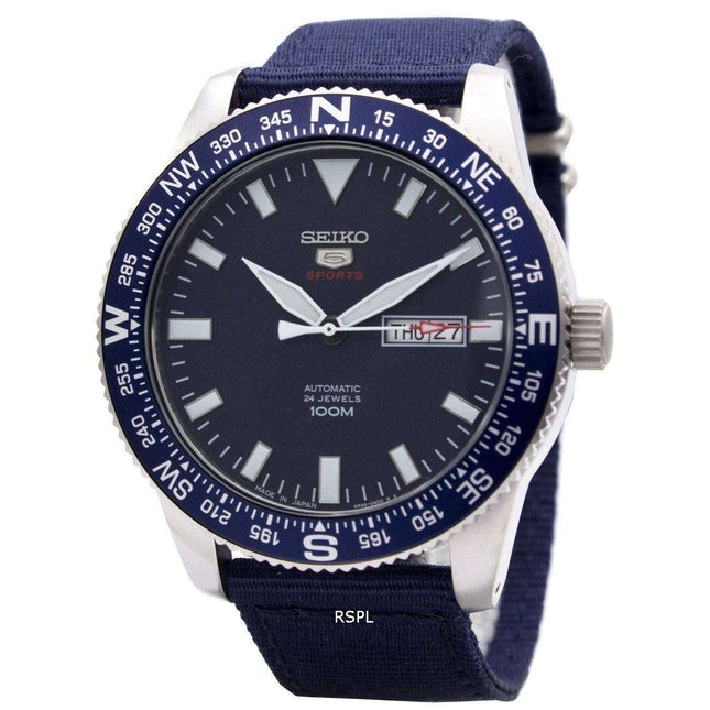 Seiko 5 Sports Automatic 24 Jewels Japan Made 100M SRP665J1 SRP665J Men's Watch