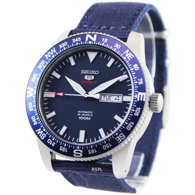 Seiko 5 Sports Automatic 24 Jewels 100M SRP665K1 SRP665K Mens Watch