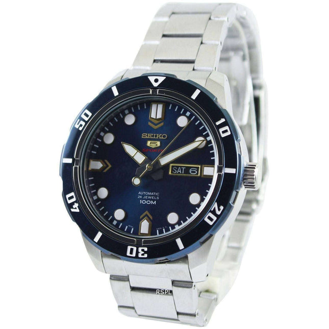 Seiko 5 Sports Automatic 24 Jewels 100M SRP677K1 SRP677K Mens Watch