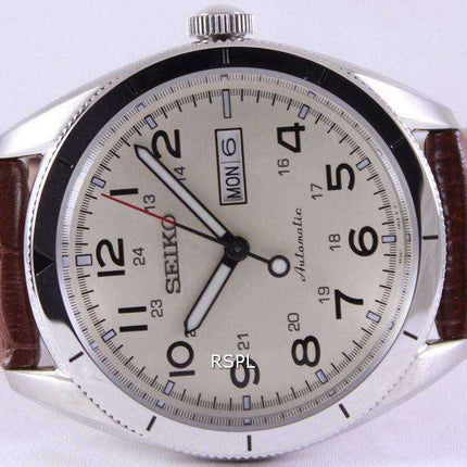 Seiko Automatic Cream Dial 100M SRP713K1 SRP713K Mens Watch