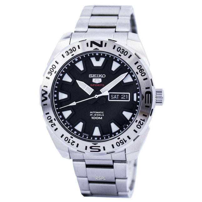 Seiko 5 Sports Automatic 24 Jewels Japan Made SRP739 SRP739J1 SRP739J Men's Watch