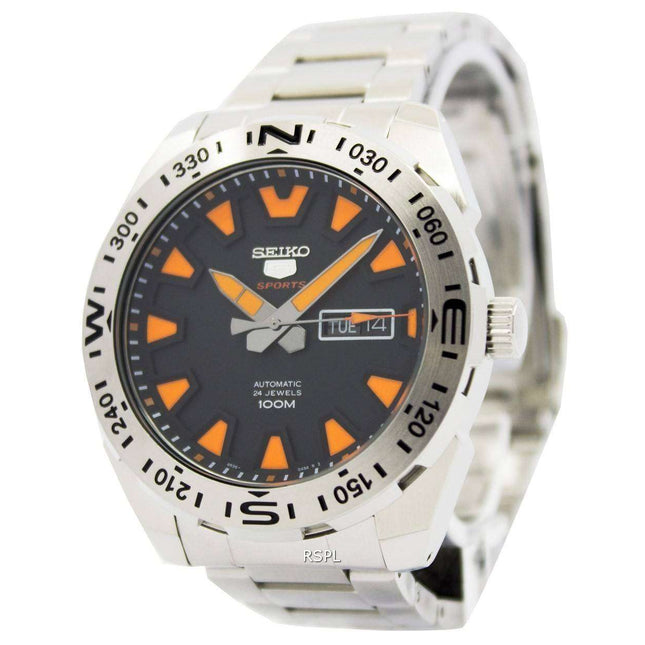 Seiko 5 Sports Automatic 24 Jewels 100M SRP741K2 Mens Watch