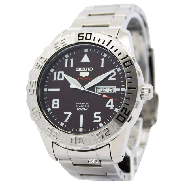 Seiko 5 Sports Automatic 24 Jewels 100M SRP753K1 SRP753K Mens Watch