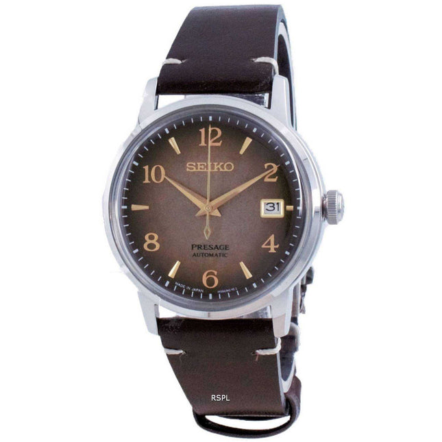 Seiko Presage Cocktail Time Hojicha Limited Edition Automatic SRPF43 SRPF43J1 SRPF43J Men's Watch