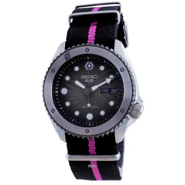 Seiko 5 Sports Boruto Uzumaki Limited Edition Automatic SRPF65 SRPF65K1 SRPF65K 100M Men's Watch