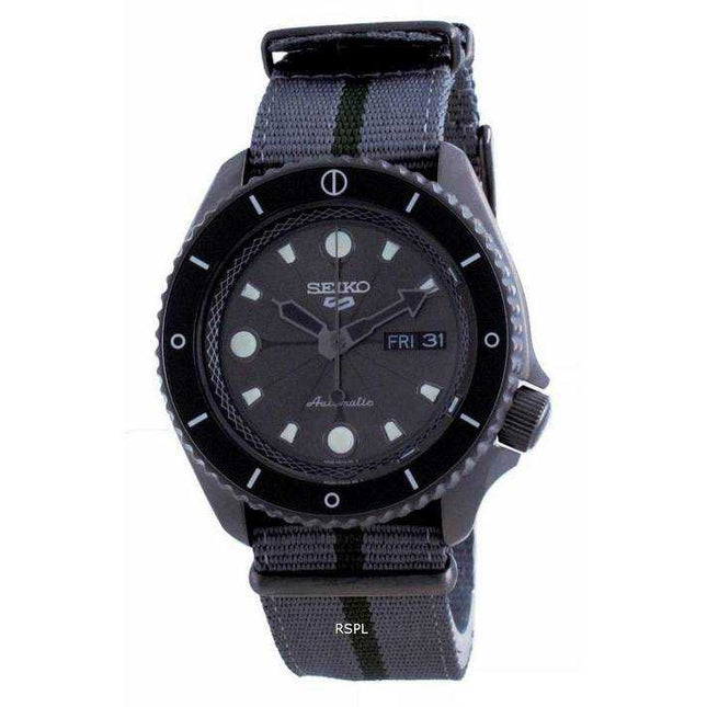 Seiko 5 Sports Shikamaru Nara Limited Edition Automatic SRPF75 SRPF75K1 SRPF75K 100M Men's Watch