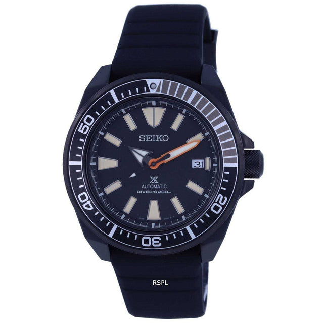 Seiko Prospex Samurai Black Series Limited Edition Automatic Divers SRPH11 SRPH11K1 SRPH11K 200M Mens Watch