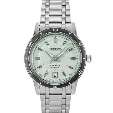 Seiko Presage Style 60's Stainless Steel Mint Green Dial Automatic SRPL71J1 Men's Watch