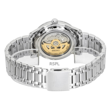 Seiko Presage Style 60's Stainless Steel Light Violet Dial Automatic SRPL73J1 Men's Watch