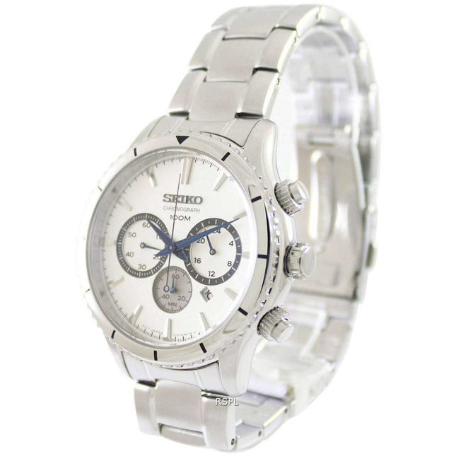 Seiko Chronograph Quartz 100M SRW033P1 SRW033P Mens Watch