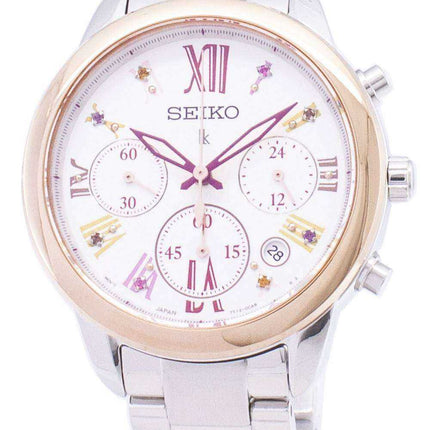 Seiko Lukia Limited Edition SRWZ82 SRWZ82P1 SRWZ82P Chronograph Women's Watch