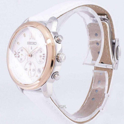Seiko Lukia Chronograph Quartz SRWZ84 SRWZ84P1 SRWZ84P Women's Watch