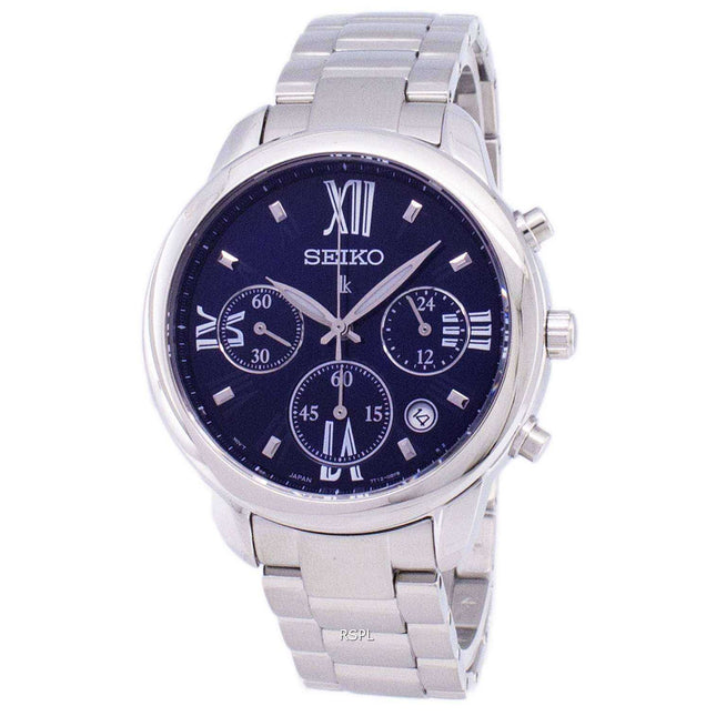 Seiko Lukia Chronograph Quartz SRWZ95 SRWZ95P1 SRWZ95P Women's Watch