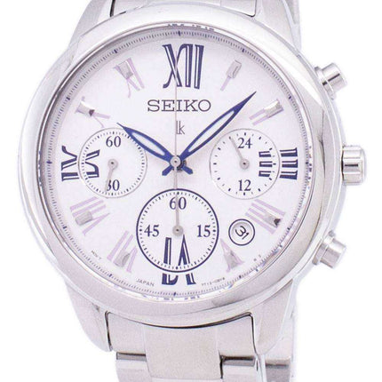 Seiko Lukia Chronograph Quartz SRWZ99 SRWZ99P1 SRWZ99P Women's Watch