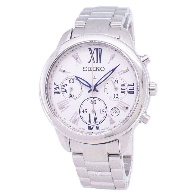 Seiko Lukia Chronograph Quartz SRWZ99 SRWZ99P1 SRWZ99P Women's Watch