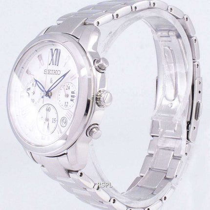 Seiko Lukia Chronograph Quartz SRWZ99 SRWZ99P1 SRWZ99P Women's Watch