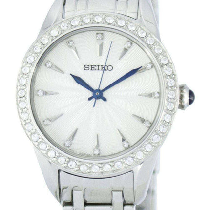 Seiko Quartz Swarovski Crystals SRZ385 SRZ385P1 SRZ385P Women's Watch