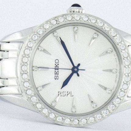 Seiko Quartz Swarovski Crystals SRZ385 SRZ385P1 SRZ385P Women's Watch
