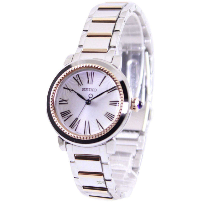 Seiko Quartz Roman Dial SRZ448P1 SRZ448P Womens Watch