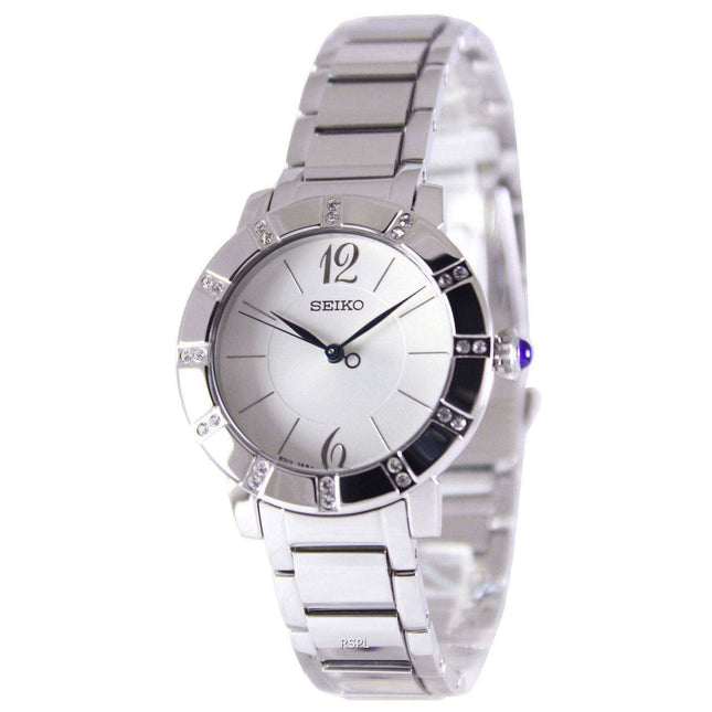 Seiko Quartz Swarovski Crystal SRZ453P1 SRZ453P Women's Watch