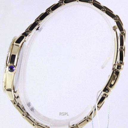 Seiko Quartz Swarovski Crystal Gold Plated SRZ454P1 SRZ454P Women's Watch