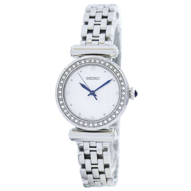 Seiko Quartz 44 Swarovski Crystals SRZ465 SRZ465P1 SRZ465P Women's Watch