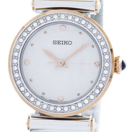 Seiko Quartz 44 Swarovski Crystals SRZ466 SRZ466P1 SRZ466P Women's Watch