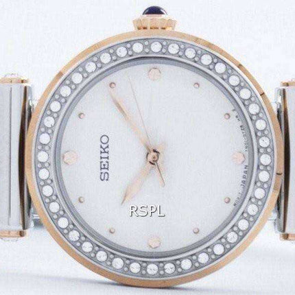 Seiko Quartz 44 Swarovski Crystals SRZ466 SRZ466P1 SRZ466P Women's Watch