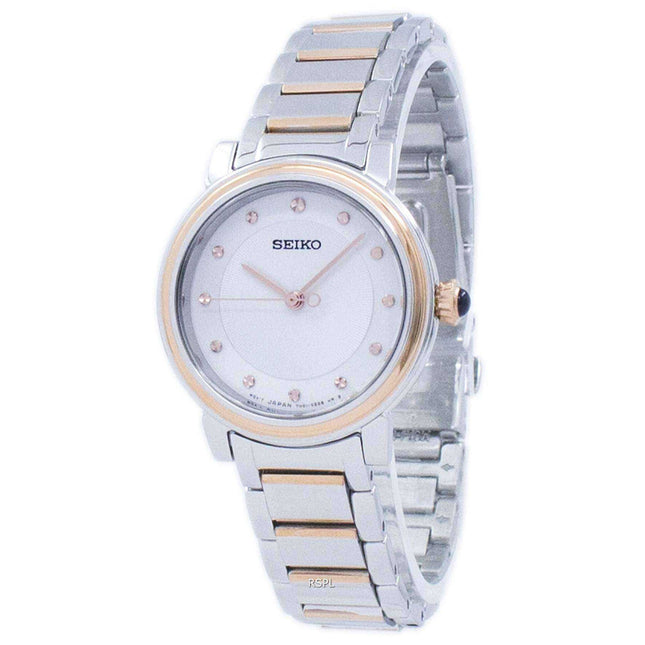 Seiko Discover More Quartz Diamond Accent SRZ480 SRZ480P1 SRZ480P Women's Watch