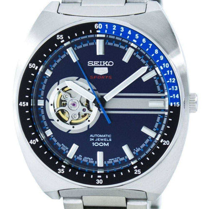 Seiko 5 Sports Automatic 24 Jewels Open Heart Dial Japan Made SSA327 SSA327J1 SSA327J Men's Watch
