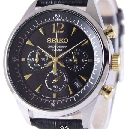 Seiko Chronograph Quartz 100M SSB071P1 SSB071P Mens Watch