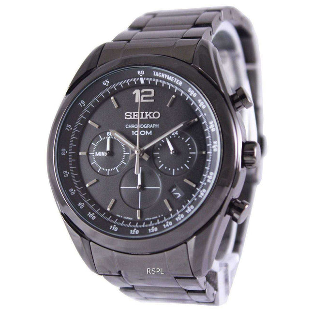 Seiko Chronograph Quartz 100M SSB093P1 SSB093P Mens Watch