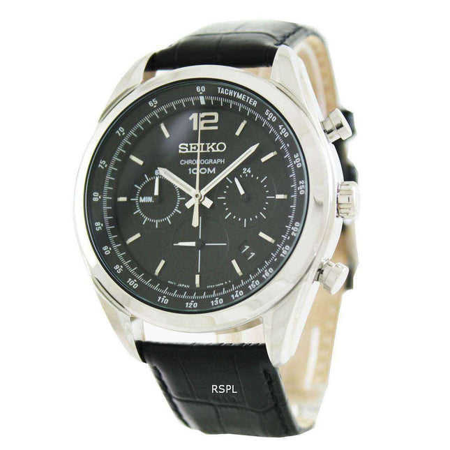 Seiko Chronograph Tachymeter SSB097 SSB097P1 SSB097P Men's Watch