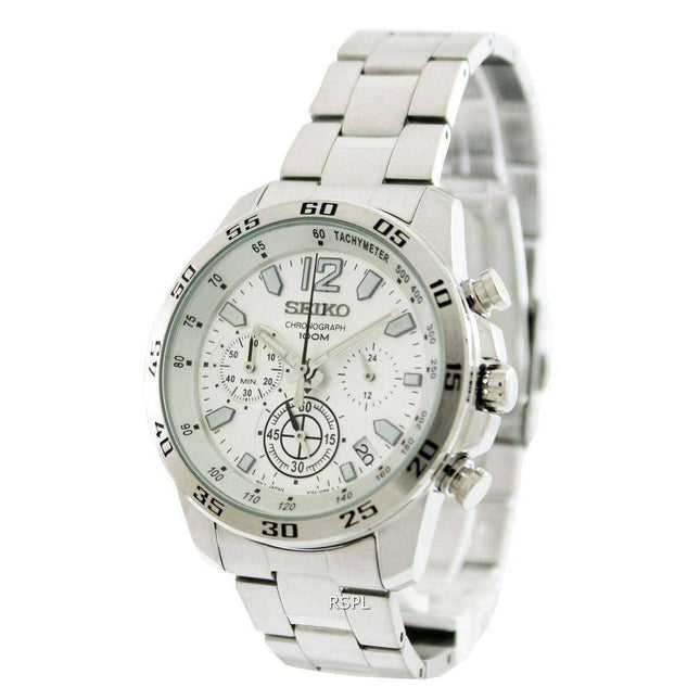 Seiko Neo Sports Chronograph SSB123P1 SSB123P SSB123 Mens Watch