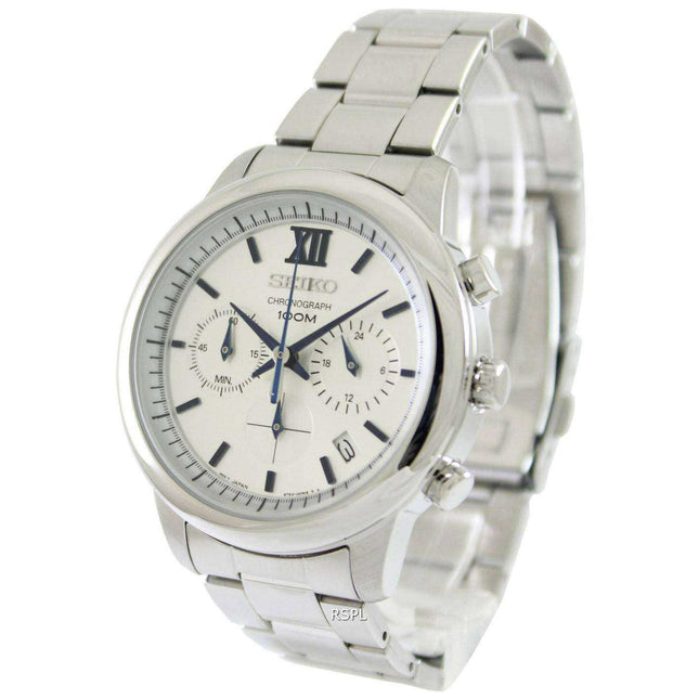 Seiko Chronograph SSB145P1 SSB145P Mens Watch