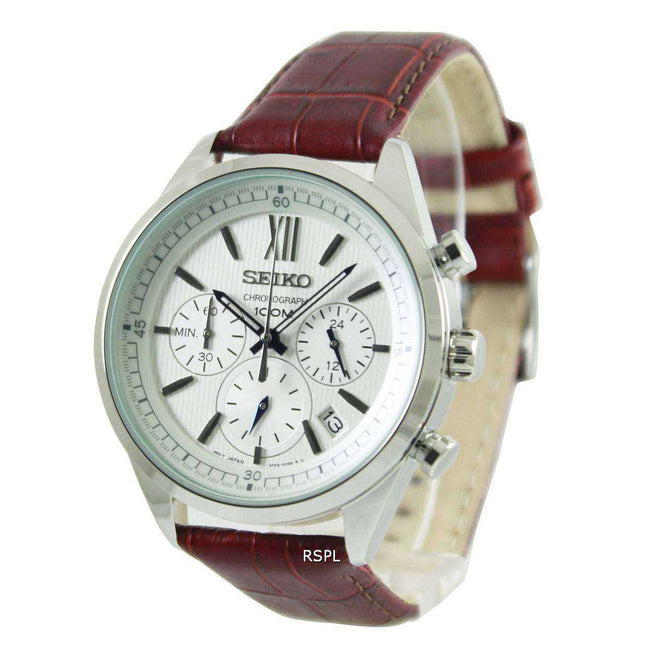 Seiko Chronograph 100M SSB157P1 SSB157P Mens Watch