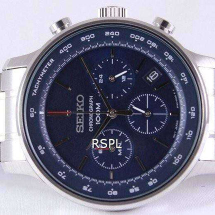 Seiko Chronograph Quartz Tachymeter SSB163P1 SSB163P Men's Watch