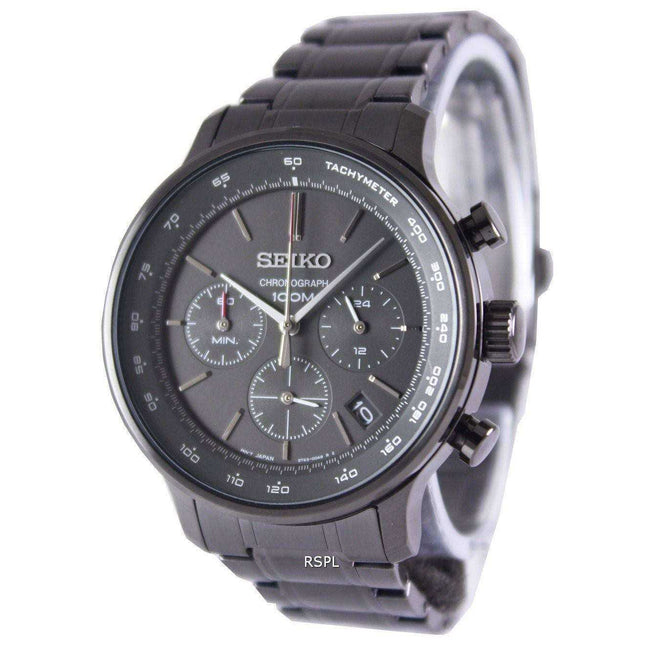 Seiko Chronograph Quartz Tachymeter SSB167P1 SSB167P Men's Watch
