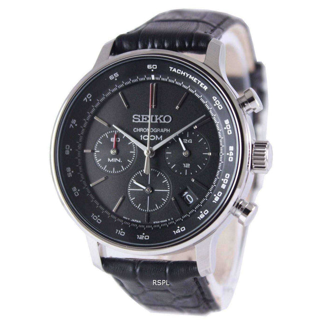 Seiko Chronograph Quartz Tachymeter SSB171P1 SSB171P Men's Watch