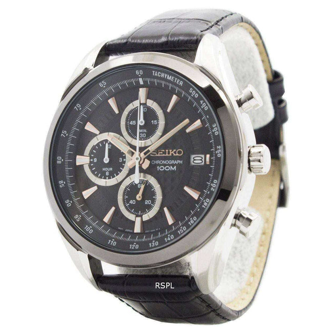 Seiko Quartz Chronograph SSB183P1 SSB183P Mens Watch