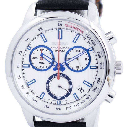 Seiko Chronograph Quartz Tachymeter 100M SSB209 SSB209P1 SSB209P Men's Watch