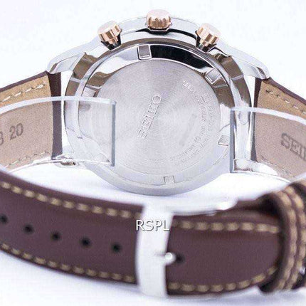 Seiko Chronograph Quartz Tachymeter 100M SSB211 SSB211P1 SSB211P Men's Watch