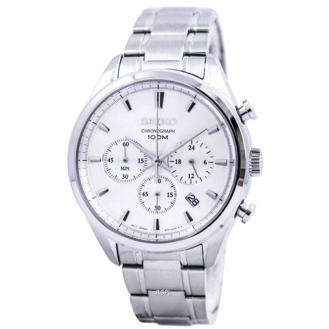 Seiko Quartz Chronograph SSB221 SSB221P1 SSB221P Men's Watch
