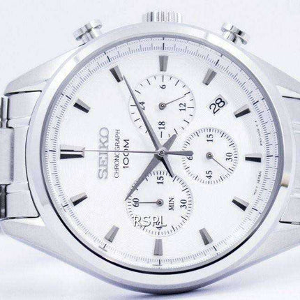 Seiko Quartz Chronograph SSB221 SSB221P1 SSB221P Men's Watch