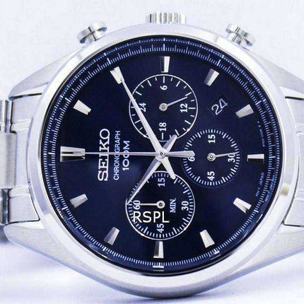 Seiko Quartz Chronograph SSB223 SSB223P1 SSB223P Mens Watch