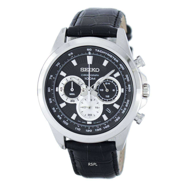 Seiko Chronograph Quartz Tachymeter SSB249 SSB249P1 SSB249P Men's Watch