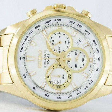 Seiko Chronograph Quartz Tachymeter SSB254 SSB254P1 SSB254P Men's Watch