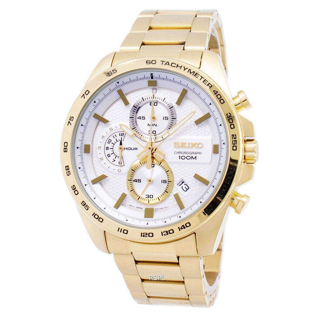 Seiko Chronograph Tachymeter Quartz SSB286 SSB286P1 SSB286P Men's Watch