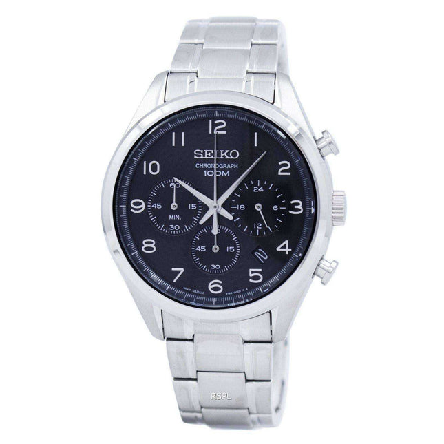Seiko Classic Chronograph Quartz SSB295 SSB295P1 SSB295P Men's Watch