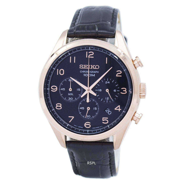 Seiko Classic Chronograph Quartz SSB296 SSB296P1 SSB296P Men's Watch